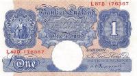 p367a from England: 1 Pound from 1940